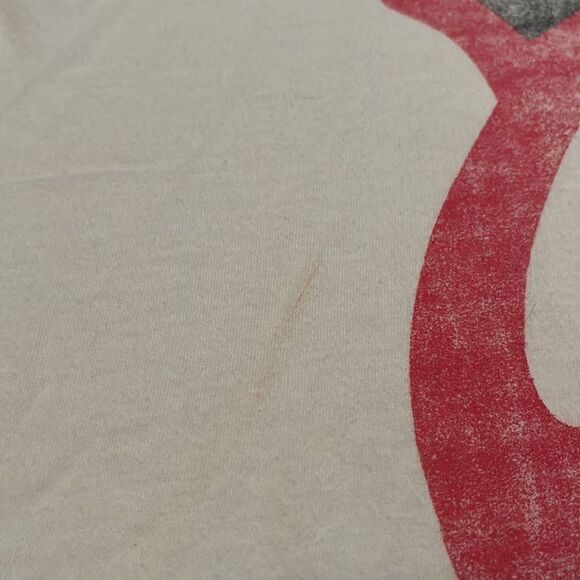 Bravado The Rolling Stones Off White Distressed Graphic Shirt - Picture 7 of 10